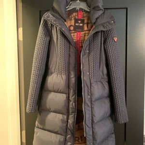Post Card Grey Puffer Coat
